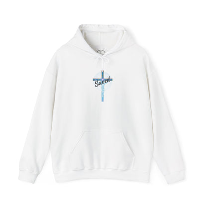 Saved in Christ – Men’s Christian Hoodie