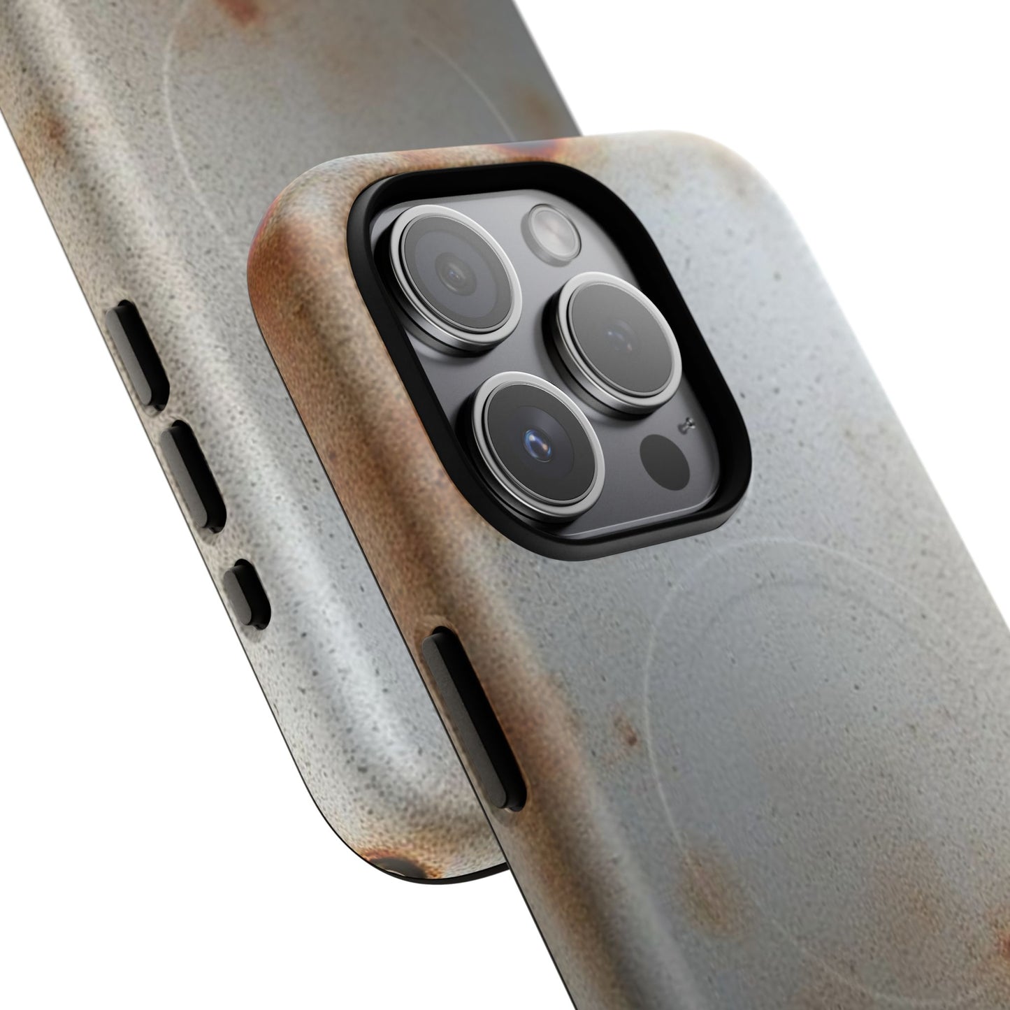 Enduring Faith – Old Metal Finish iPhone Magnetic Tough Case