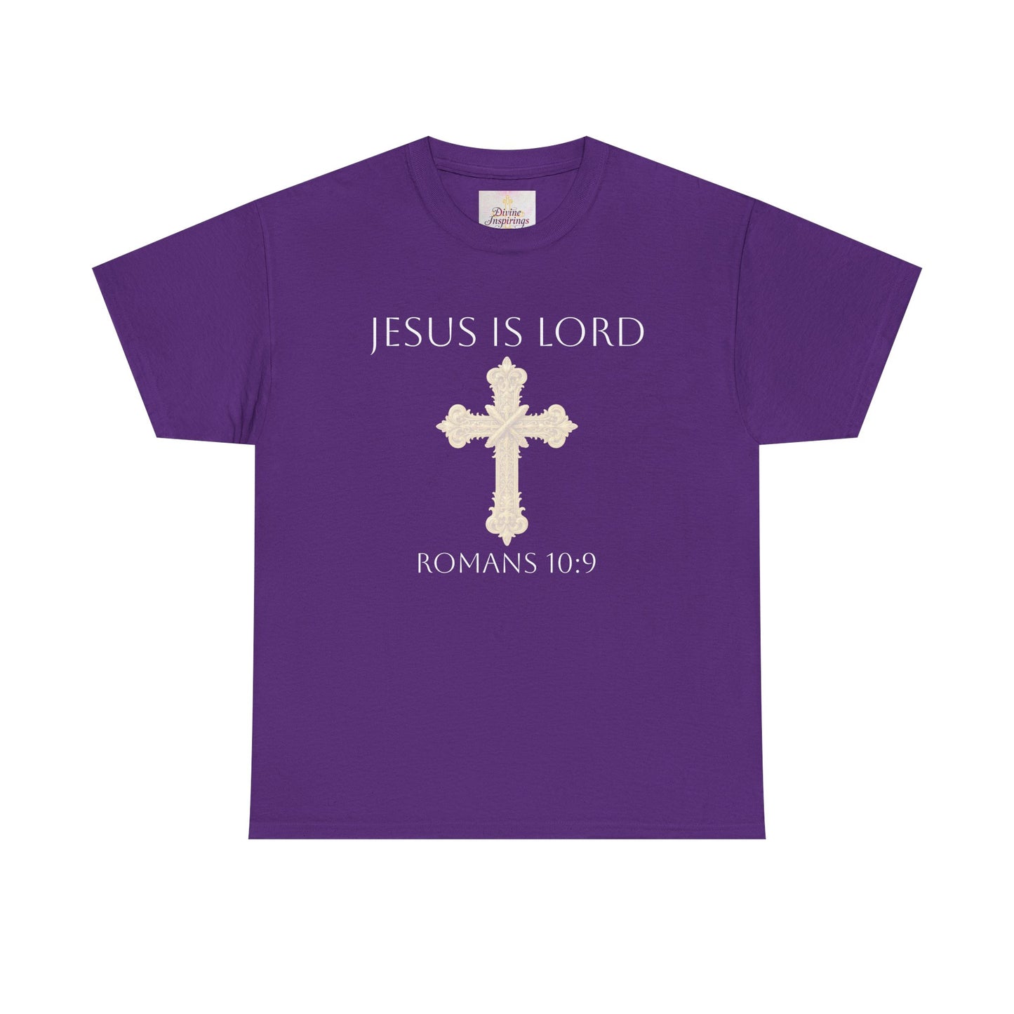 Jesus is Lord - Christian Women's Tee (White Lettering)
