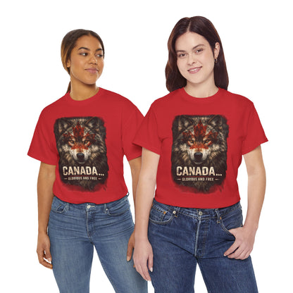 War Paint – Canada: Glorious and Free Women's T-Shirt