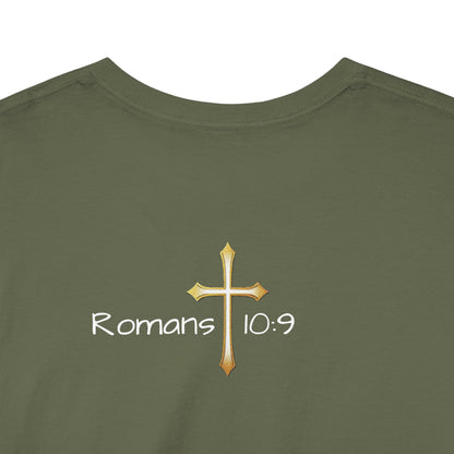 Simple Math of Salvation Men’s T-Shirt – Bold Faith (White Chalk)