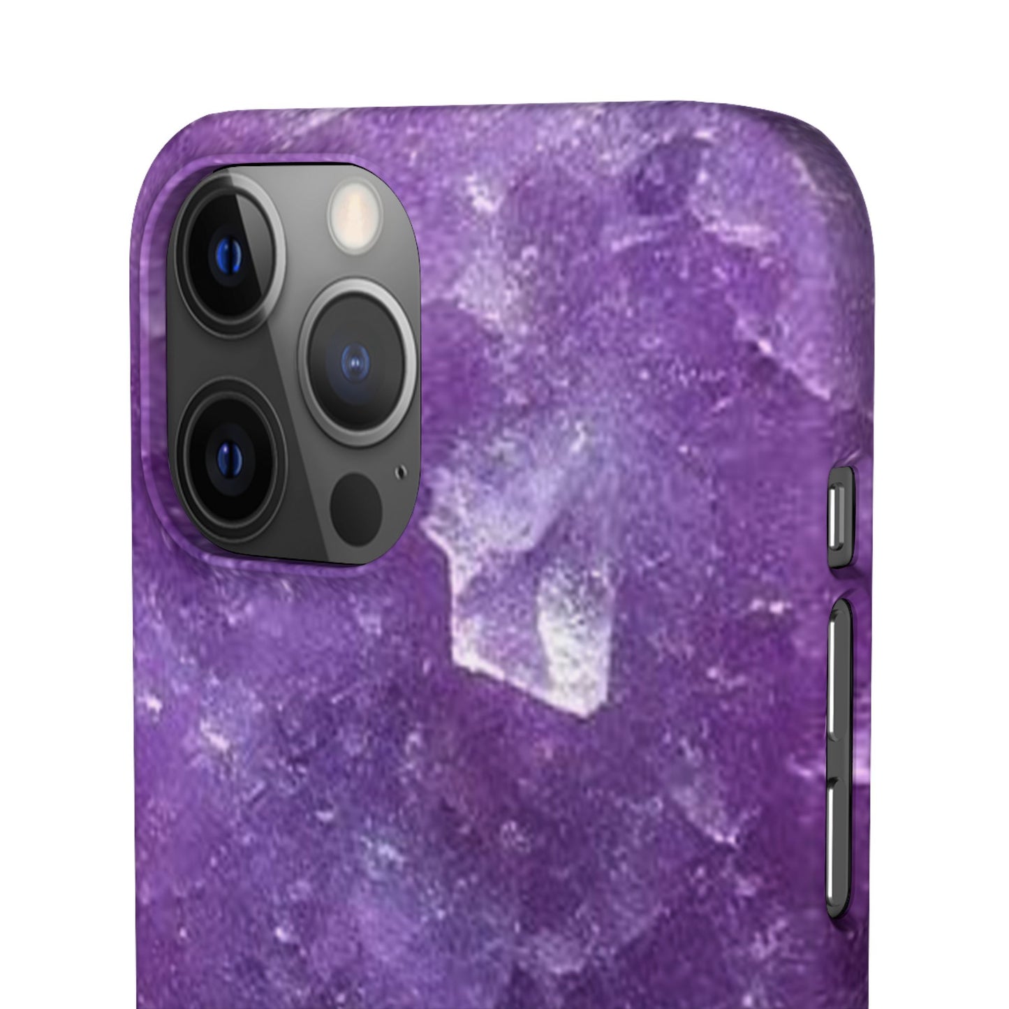 Amethyst Crystal Finish iPhone Snap Case