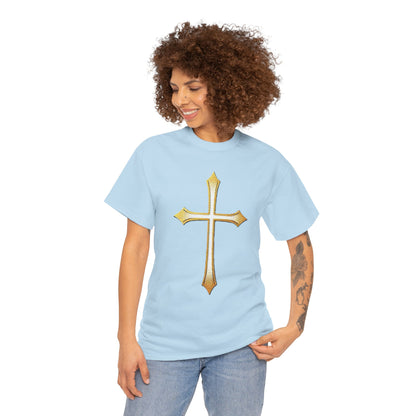 Gold Cross Tee – Women's Christian Apparel