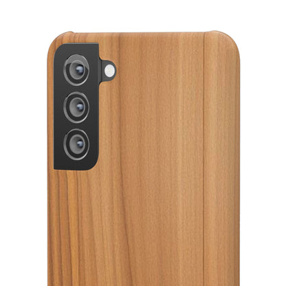 Natural Wood Grain Samsung Snap Case
