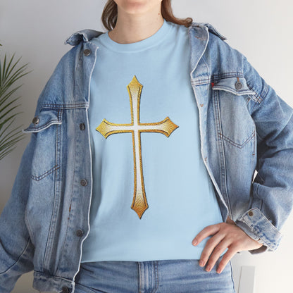 Gold Cross Tee – Women's Christian Apparel
