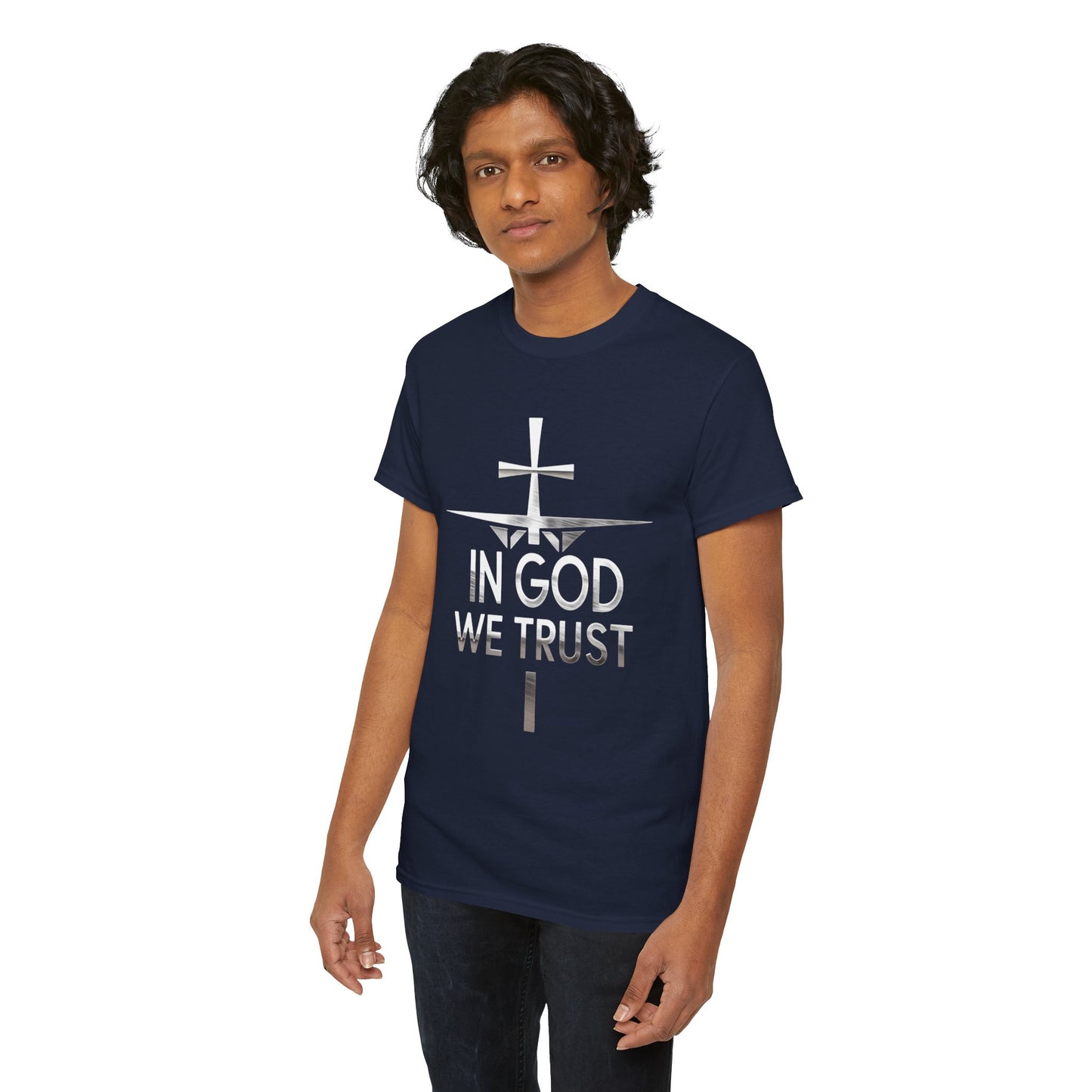 In God We Trust (Silver Ed) | Men’s Christian T-Shirt