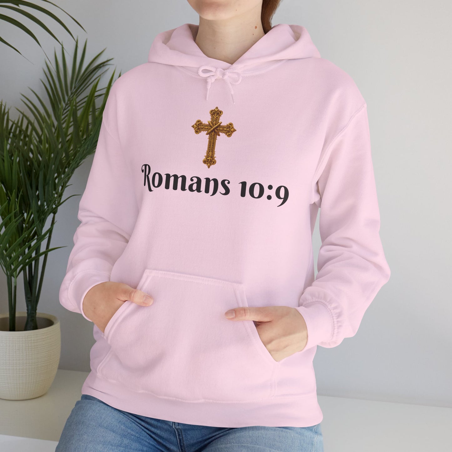 Jesus Is Lord Christian Hoodie – Women’s Bold Faith Streetwear (Dark Lettering)