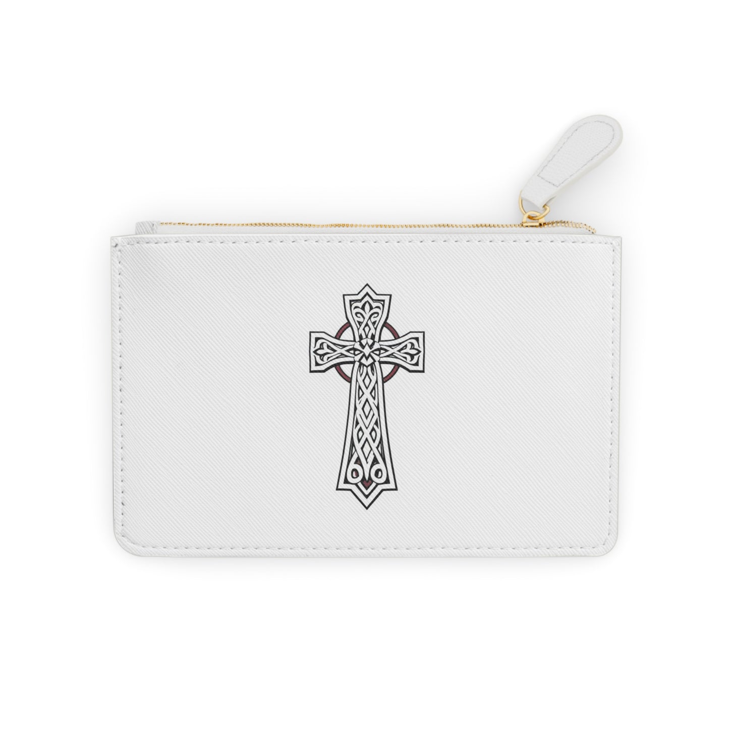 “Eternal Knots” | Women’s Mini Clutch – Celtic Cross Grace
