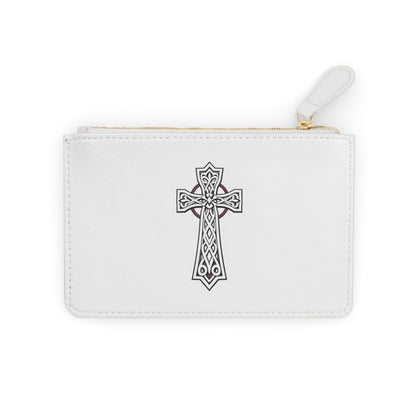 “Eternal Knots” | Women’s Mini Clutch – Celtic Cross Grace
