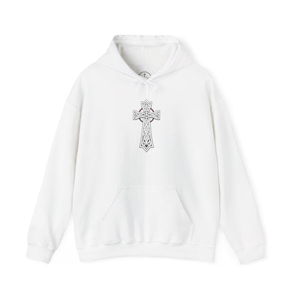 Celtic Courage | Men’s Celtic Cross Hoodie