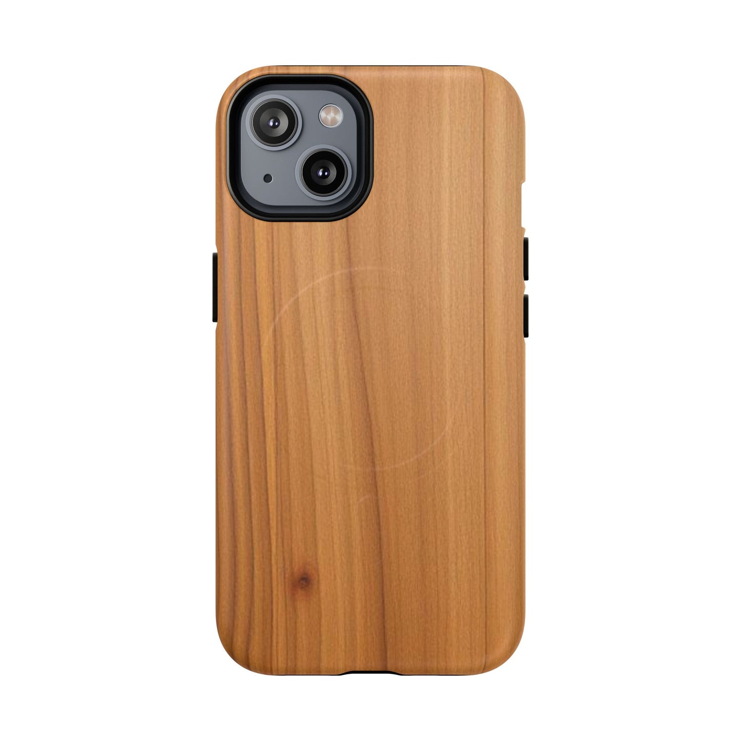 Natural Wood Grain Design - iPhone Magnetic Tough Case