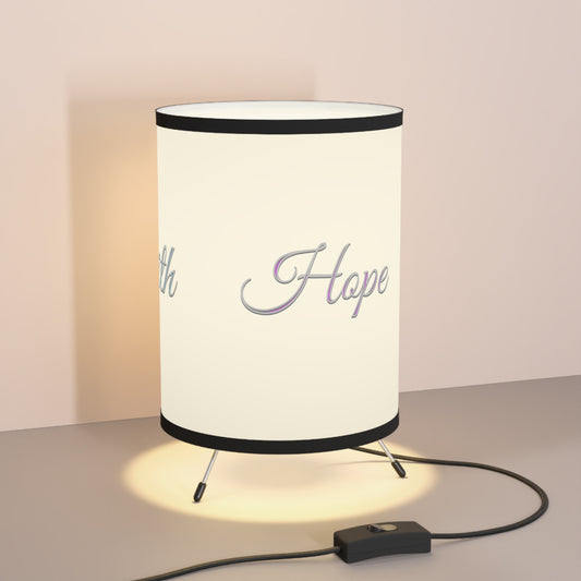 Trinity Glow – Faith, Hope & Love Lamp for Faith-Filled Rooms