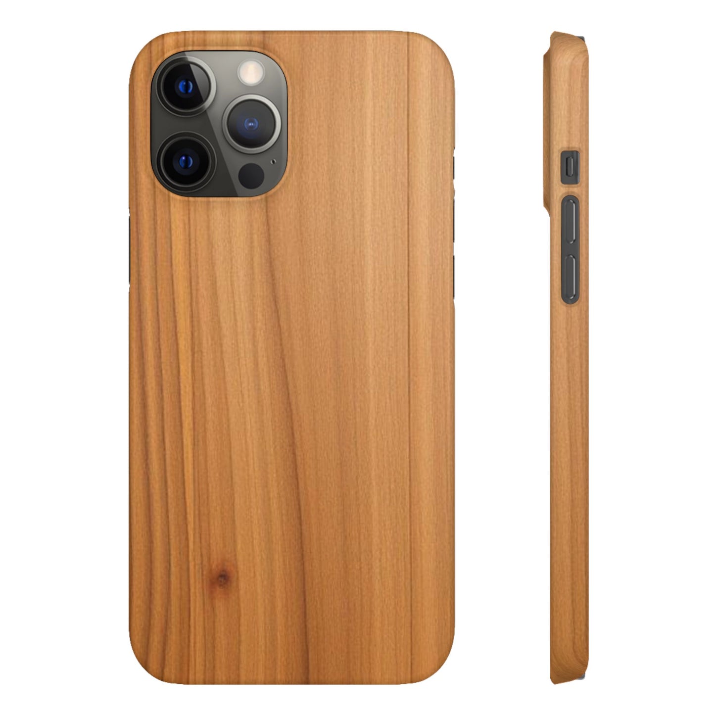Natural Wood Grain iPhone Snap Case