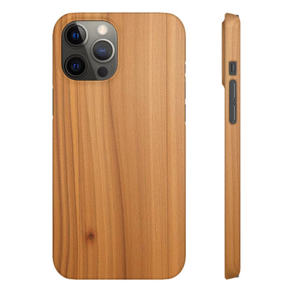 Natural Wood Grain iPhone Snap Case