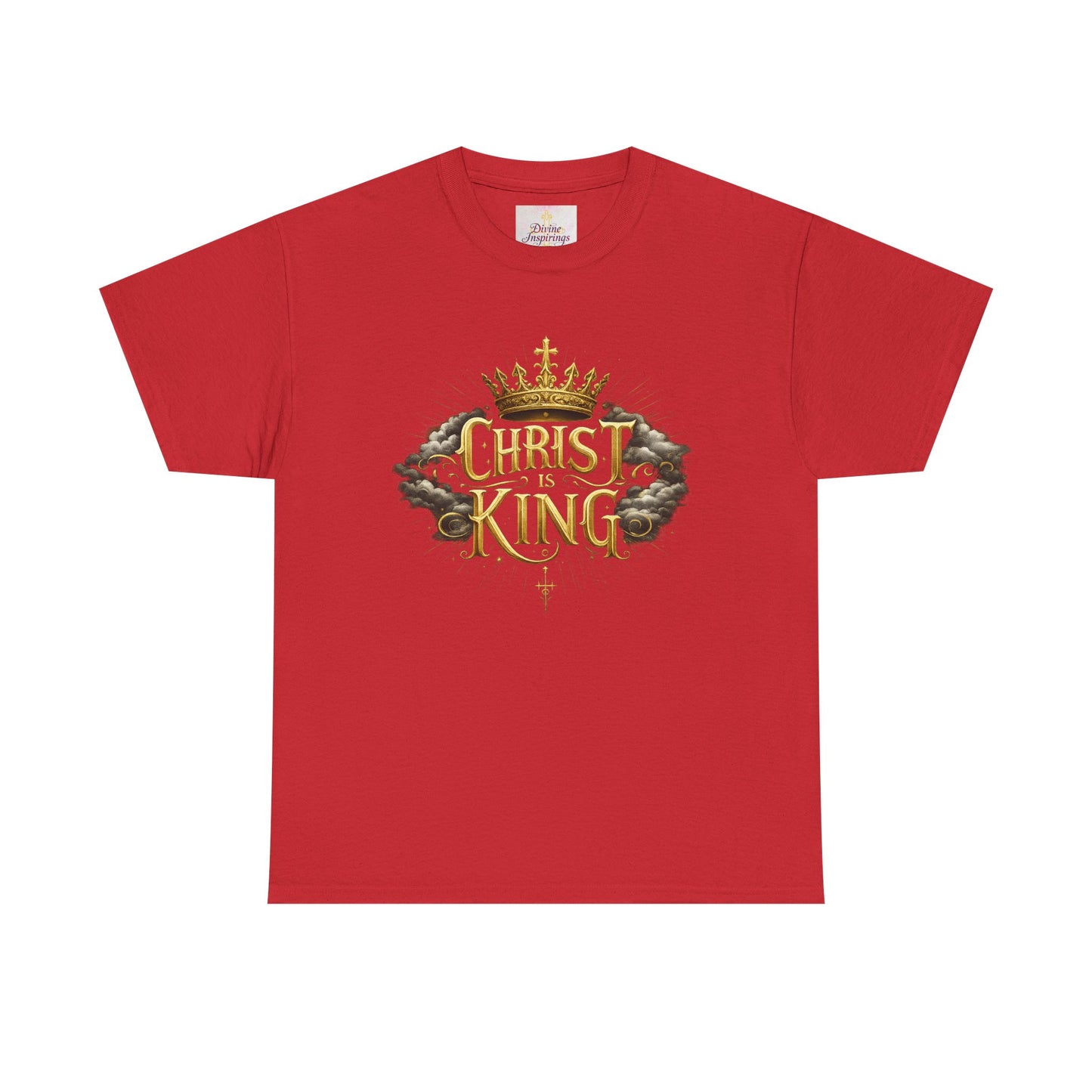 Christ is King Crowned - Women's Christian T-Shirt