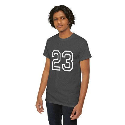 Psalm 23 Men’s T-Shirt – Inspired Sports-Style Shirt (White Numbering)