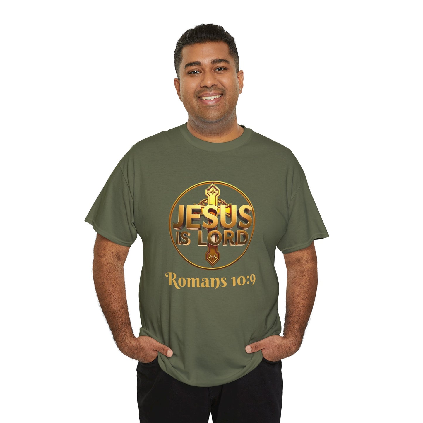 Jesus Is Lord & He Is Risen - Men’s Christian T-Shirt