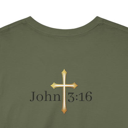 Saved Men's Tee – Christian Faith Apparel with Bold Design