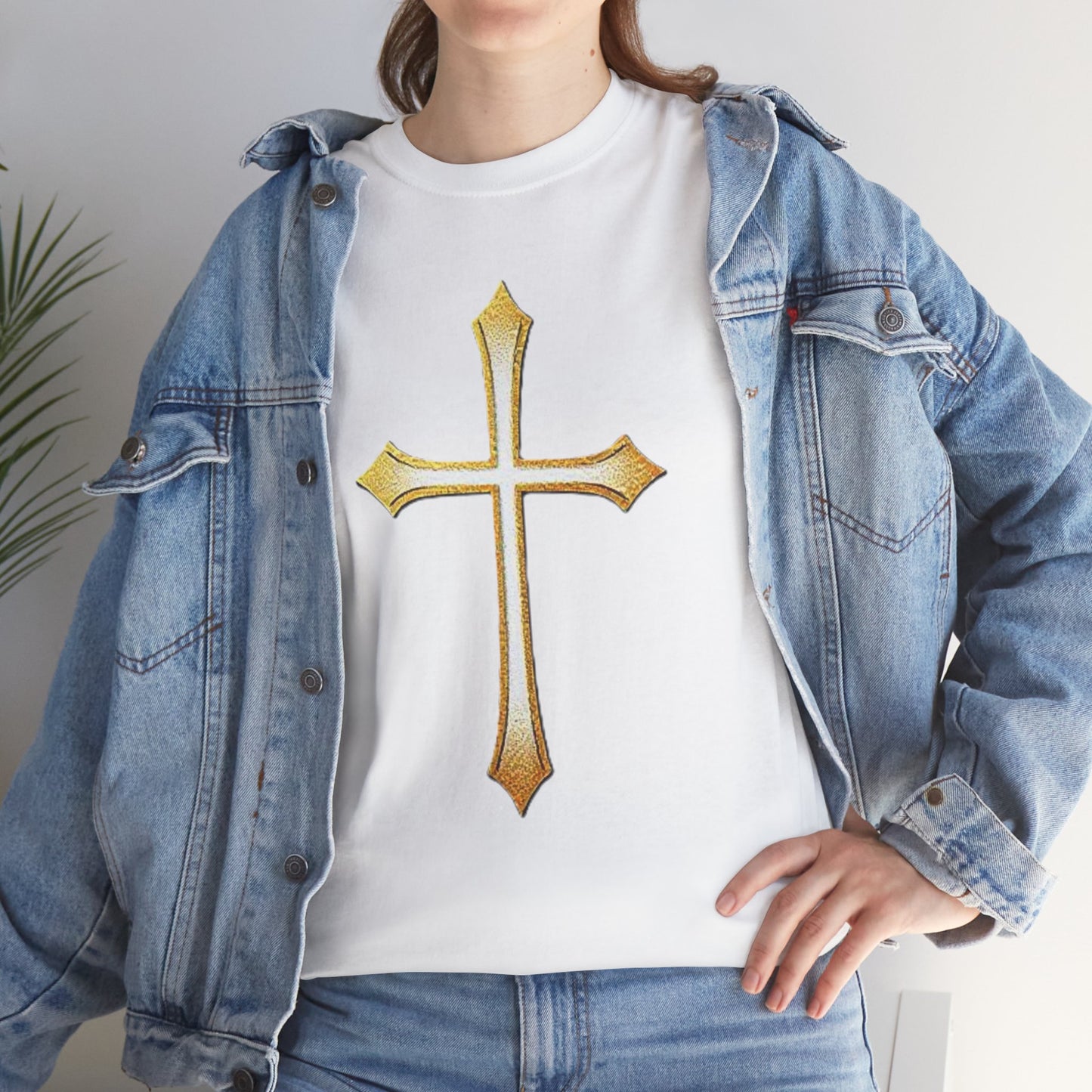 Gold Cross Tee – Women's Christian Apparel