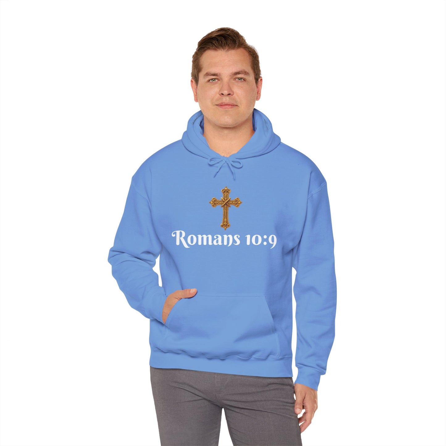Bold Faith Men’s Hoodie – Proclaim Jesus Is Lord with Style