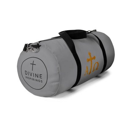 Eternal Victory Duffle Bag in Grey – Alpha & Omega