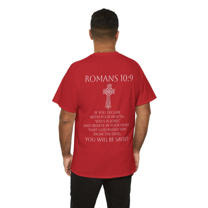 Jesus Is Lord – Men’s Christian Tee (White Lettering)