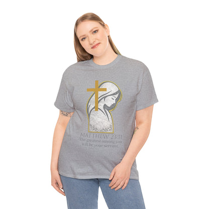 Humble Servant - Women's Christian Tee (Dark Lettering)