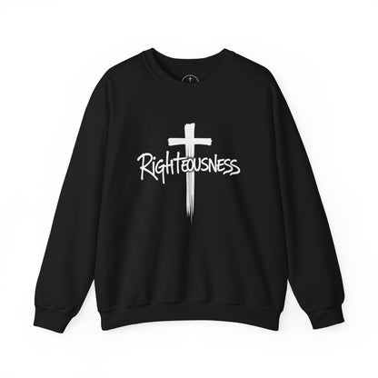 Righteousness - Men's Christian Sweatshirt (Dark Colors)