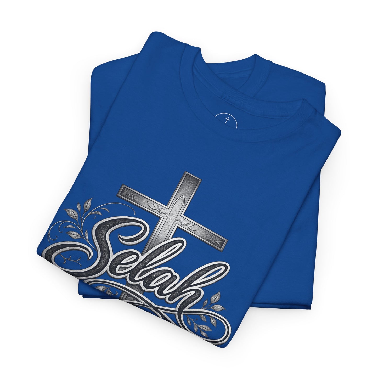 Selah Cross Tee — Men's Christian T‑Shirt