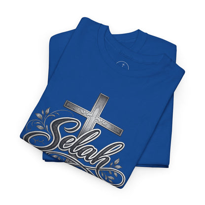 Selah Cross Tee — Men's Christian T‑Shirt