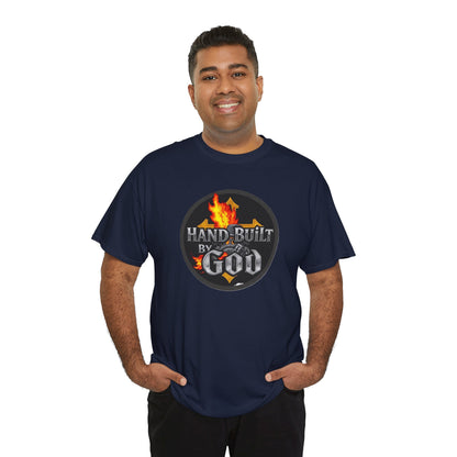 Hand Built By God - Men's Christian T-Shirt