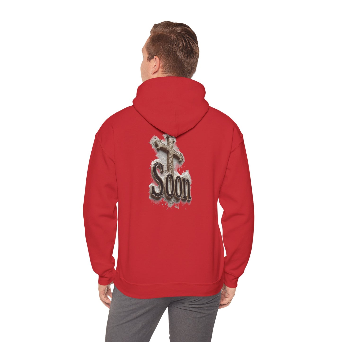 Soon: Revelation – Men’s Christian Hoodie (Dark Lettering)