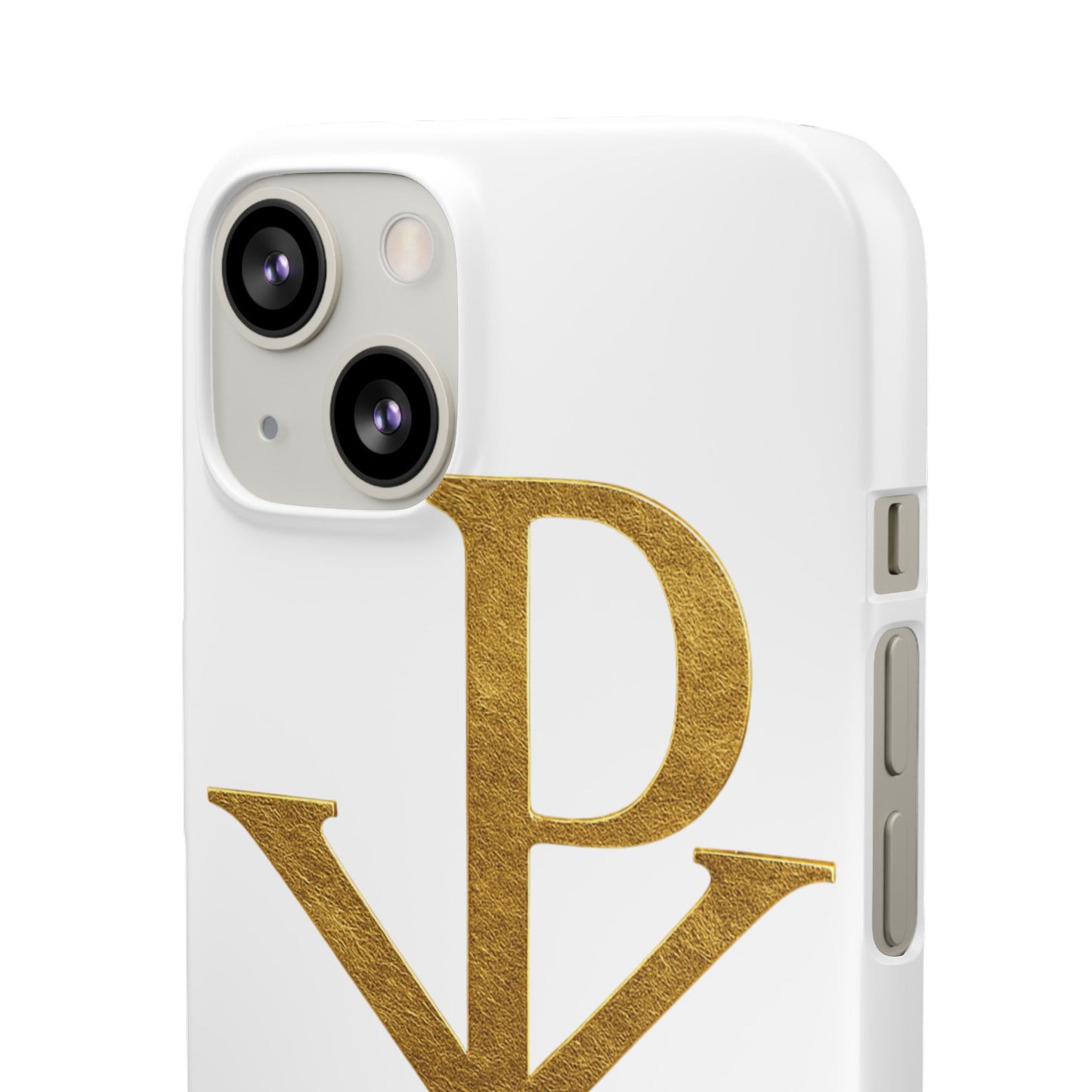 White Chi Rho Snap Case for iPhone – The Way, Truth & Life