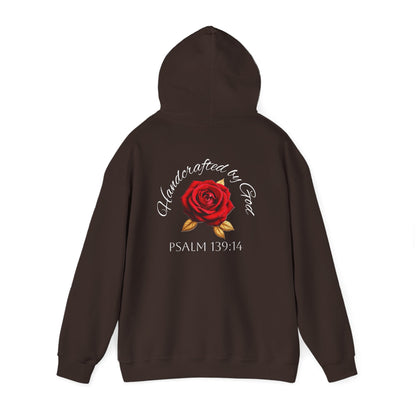 Handcrafted by God Rose Women's Hoodie