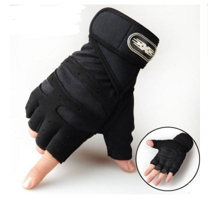 Half Finger Breathable Fitness Gloves