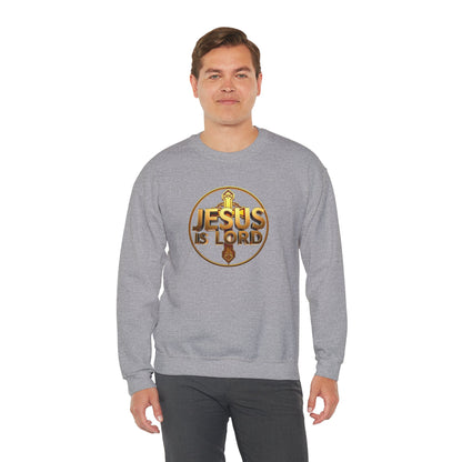 Jesus Is Lord (Gold Ed) - Men's Faith Sweater