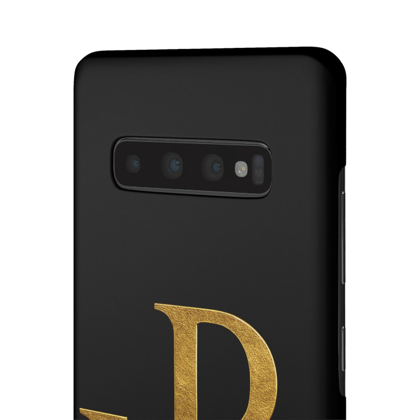 Our Eternal Hope in Christ - Black Chi Rho Snap Case for Samsung