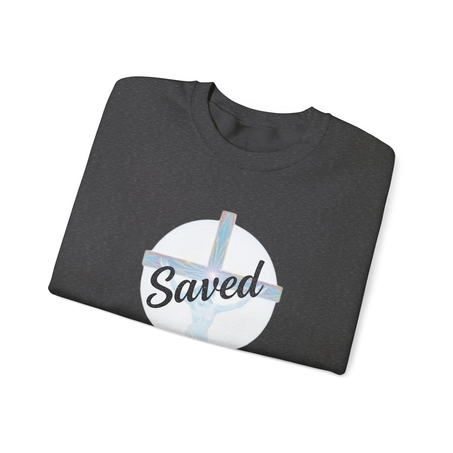 Saved - Men's Christian Sweatshirt of Faith
