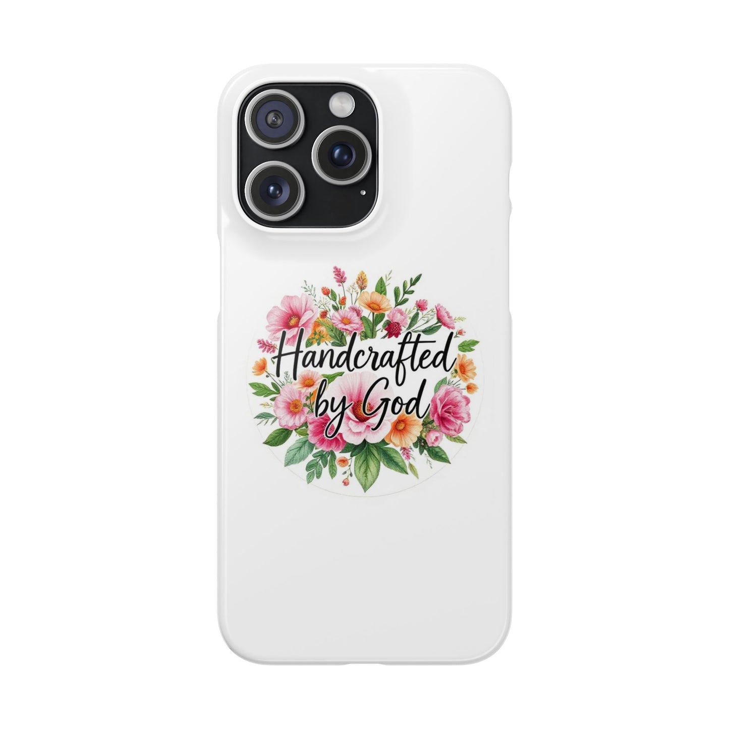 Handcrafted by God Snap Case for iPhone – Fearfully & Wonderfully Made