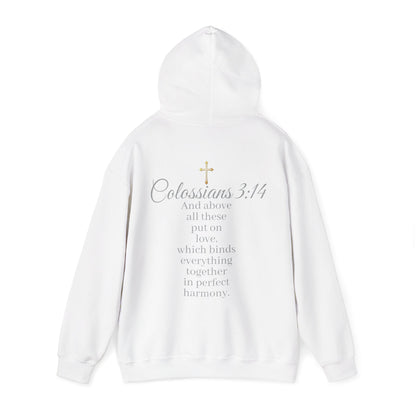 Put On Love Women’s Hoodie – Faith in Every Layer