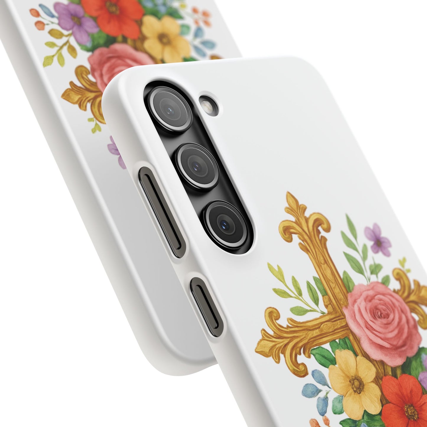 Floral Cross Snap Case for Samsung – Faith in Bloom