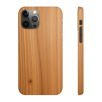 Natural Wood Grain iPhone Snap Case