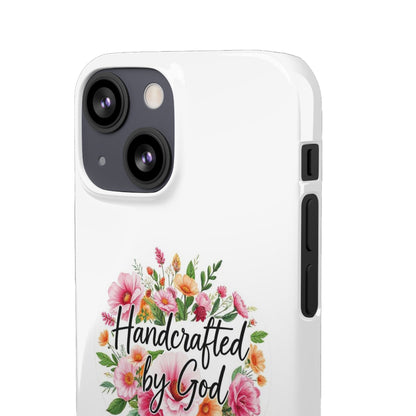 Handcrafted by God Snap Case for iPhone – Fearfully & Wonderfully Made
