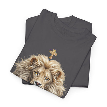 Christ the King (Lion of Judah) — Men's Christian T-Shirt