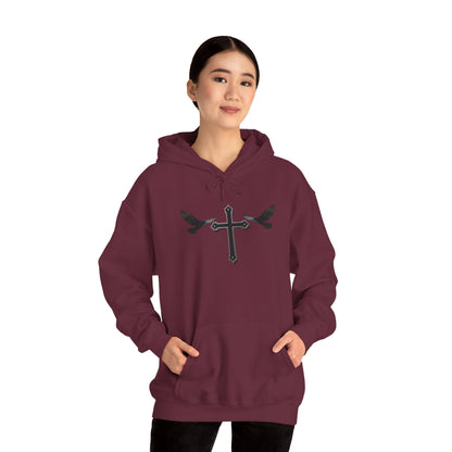 Guided by Grace – Cross & Crows Women’s Hoodie
