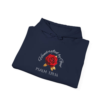 Handcrafted by God Rose Women's Hoodie