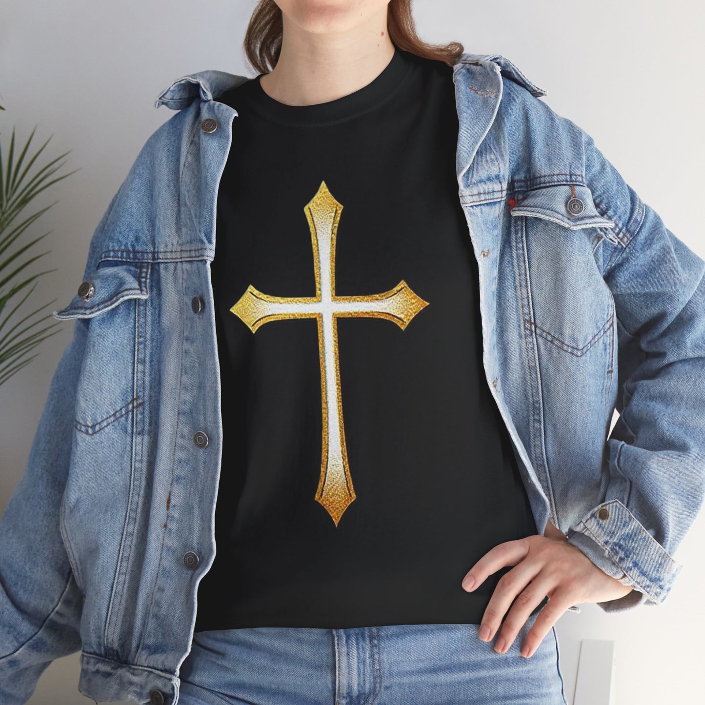 Gold Cross Tee – Women's Christian Apparel