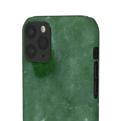Jade Stone Finish iPhone Snap Case