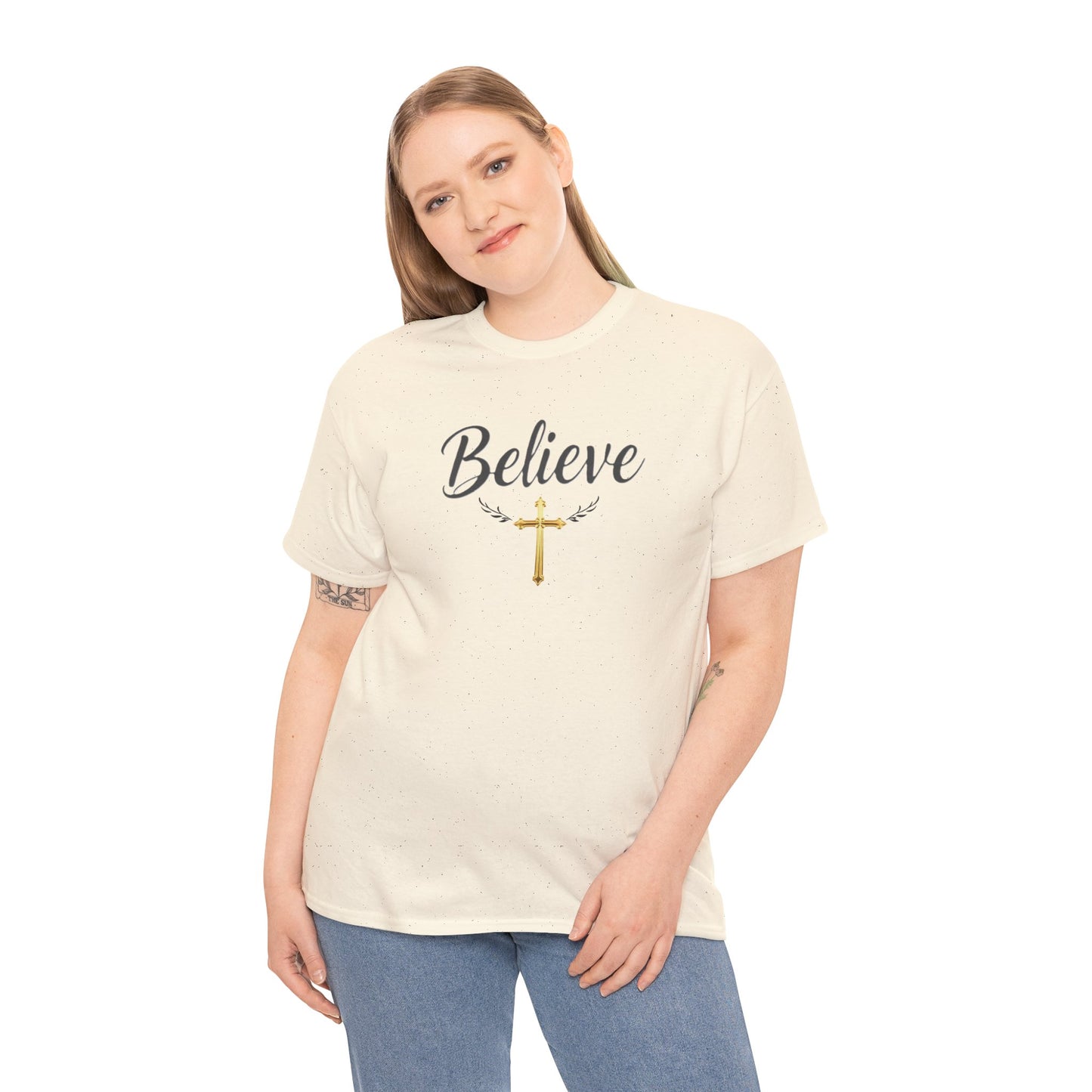 Believe- Woman's Christian T-Shirt