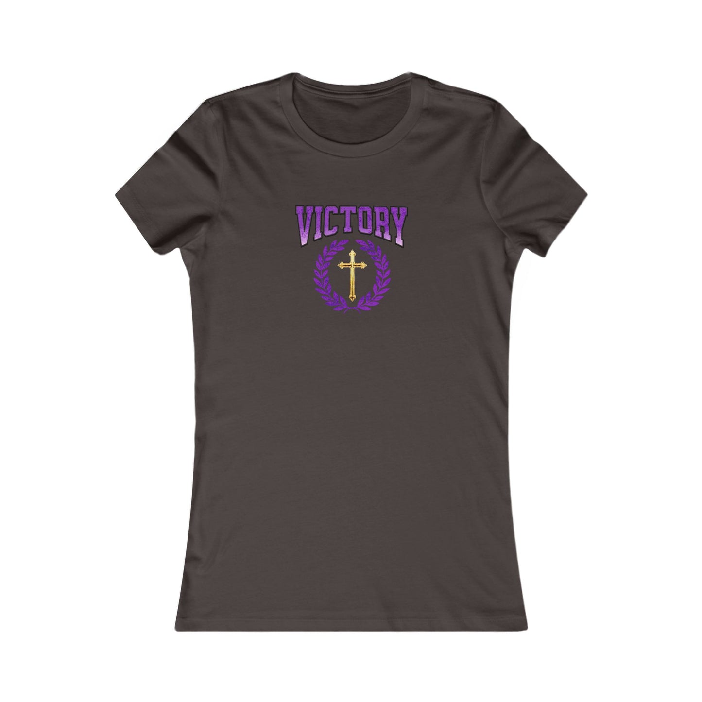 Victory Through Christ Women’s Tee – Bold Faith